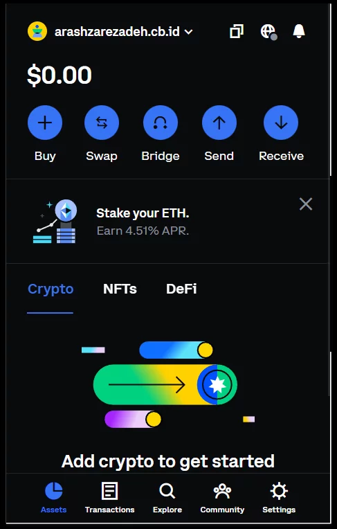 کیف پول کوین بیس چیست؟ 2 Coinbase wallet