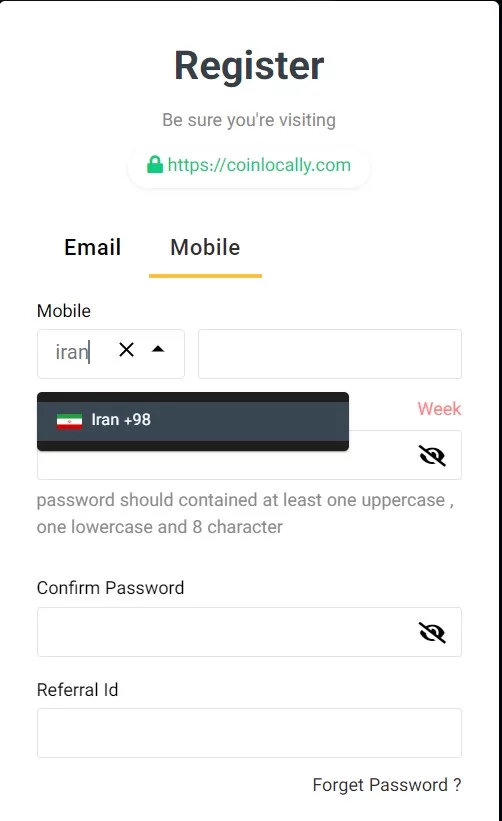 صرافی Coinlocally کوین لوکالی 15 05 1