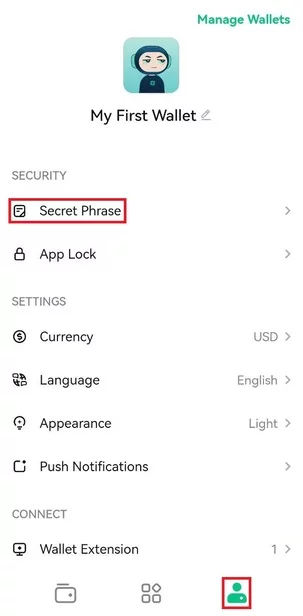 کیف پول هالو والت Halo Wallet چیست؟ 8 Halo wallet secret phrase