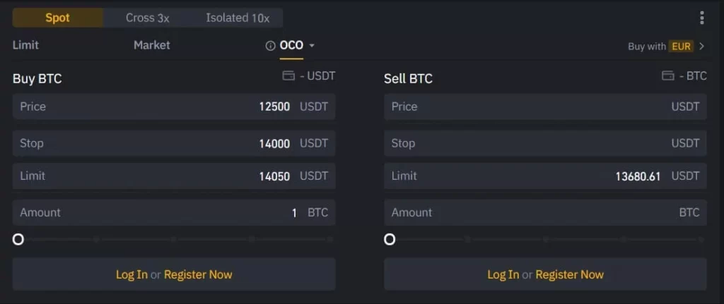 اسپات تریدینگ 6 OCO