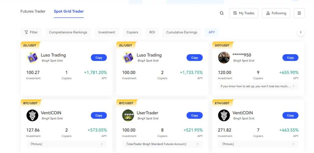 صرافی بینگ ایکس BingX 18 Screenshot 2023 01 16 170759 1024x499 1