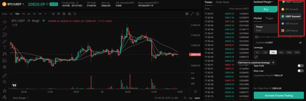 صرافی بینگ ایکس BingX 19 Screenshot 2023 01 16 173310 1024x341 1