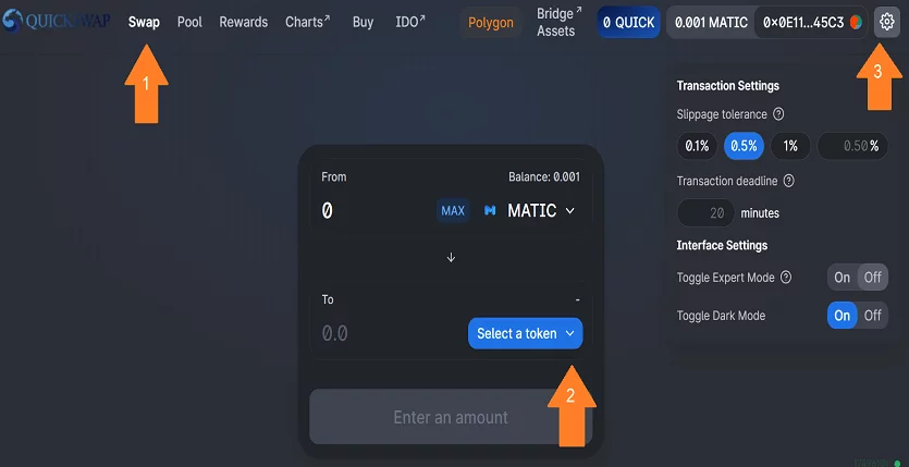 صرافی کوییک سواپ 6 Screenshot 6 1
