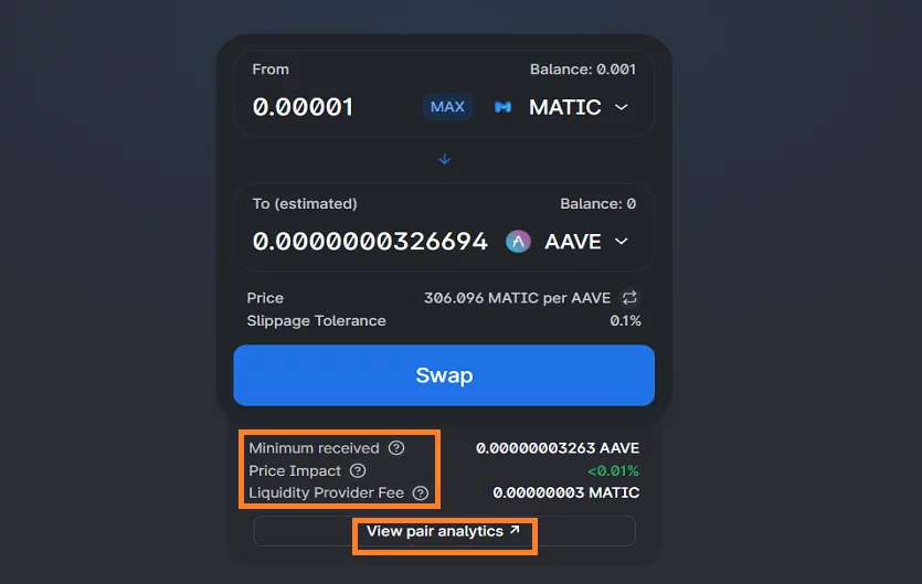 صرافی کوییک سواپ 7 Screenshot 8
