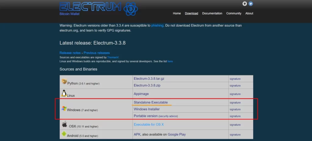 چند امضایی + کیف پول الکتروم Electrum 4 الکتروم