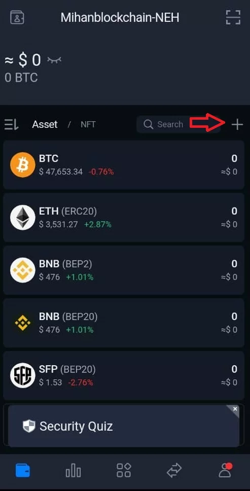 کیف پول سیف پال Safepal 8 asset