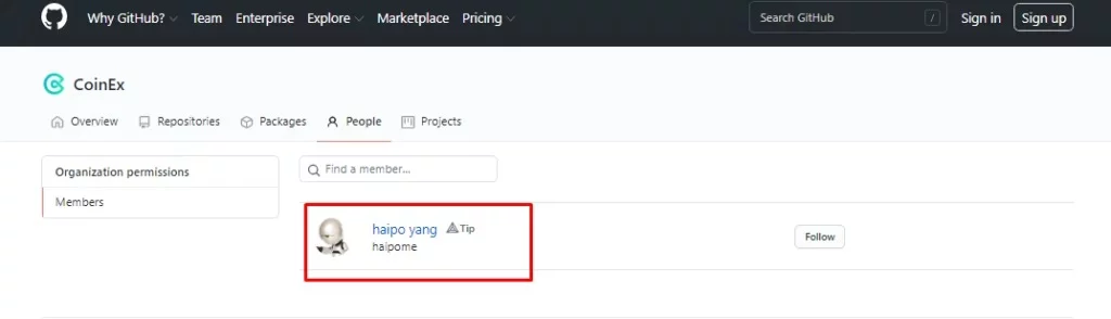 صرافی Coinex کوینکس 6 coinex github