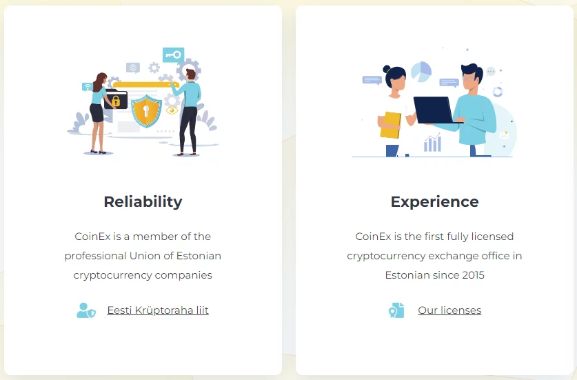 صرافی Coinex کوینکس 1