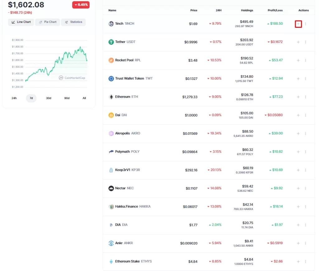 آموزش ساخت پورتفولیو در کوین مارکت کپ 11 download 1 9