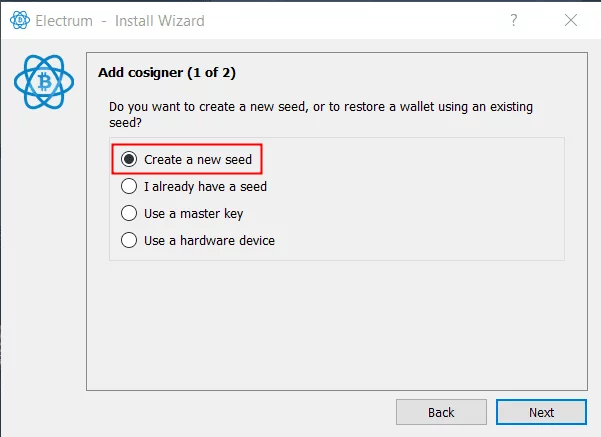 چند امضایی + کیف پول الکتروم Electrum 8 image 1 1