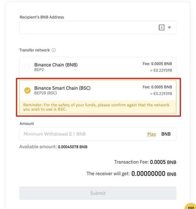 کیف پول بایننس چین 14 image 19