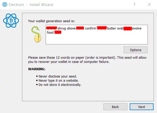 چند امضایی + کیف پول الکتروم Electrum 10 image 4