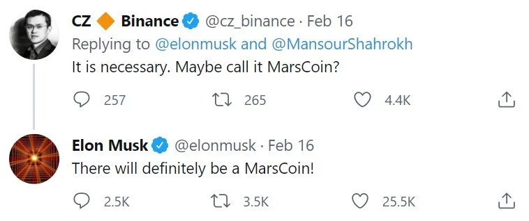 ایلان ماسک کیست؟ 5 marscoin tweet