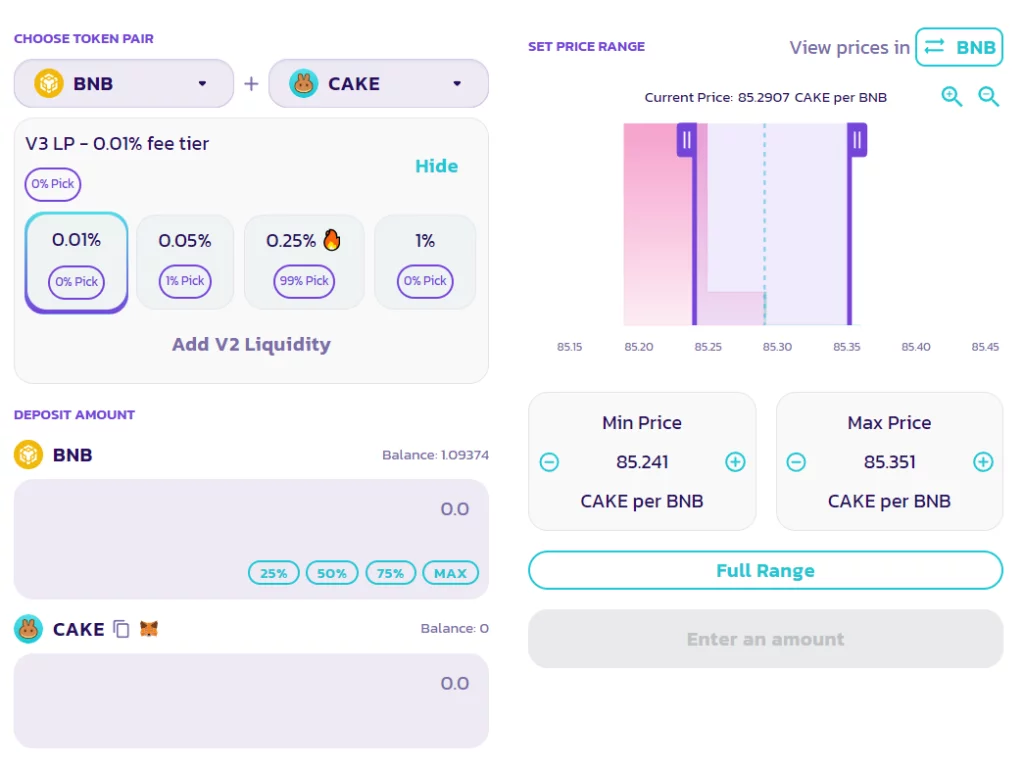 پنکیک سواپ چیست؟ 2 تامین نقدینگی در ورژن سوم پنکیک سواپ 1024x768 1