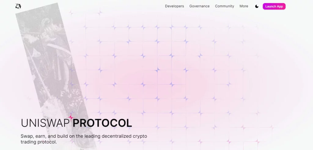 استخراج نقدینگی چیست؟ 10 Uniswap Home 1 1024x493 1